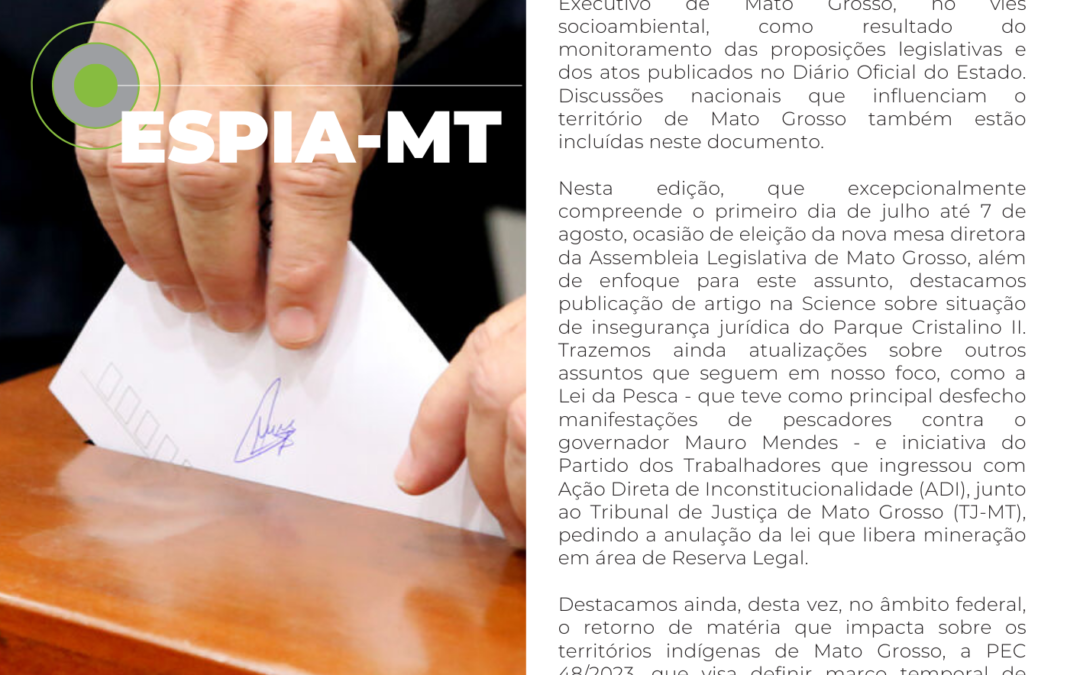 Espia-MT nº 27 julho 2024